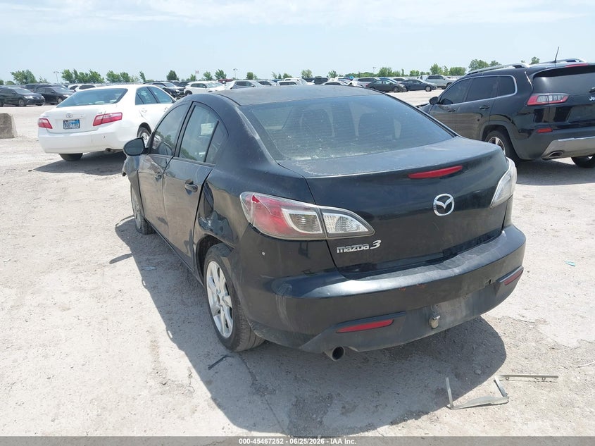 Vin: jm1bl1vf8b1449927, lot: 45965390, mazda mazda3 i touring 20113