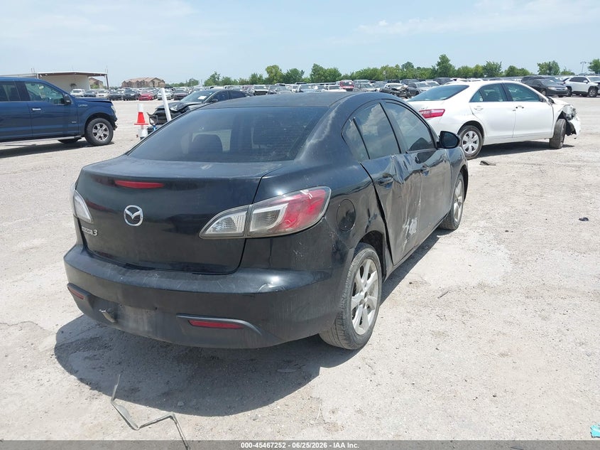 Vin: jm1bl1vf8b1449927, lot: 45965390, mazda mazda3 i touring 20114