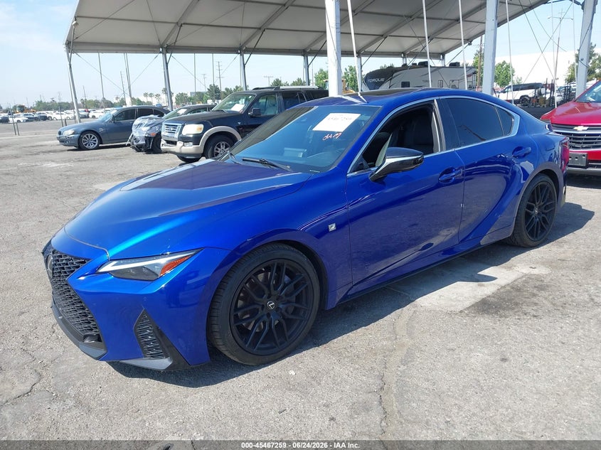 Vin: jthgz1b22m5048650, lot: 45965396, lexus is 350 f sport 20212