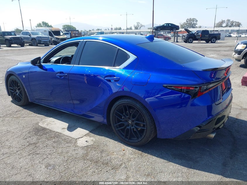 Vin: jthgz1b22m5048650, lot: 45965396, lexus is 350 f sport 20213