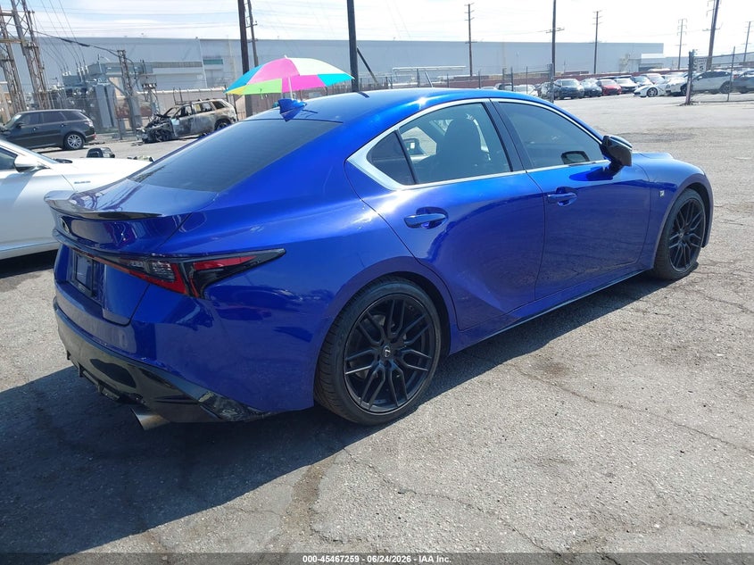 Vin: jthgz1b22m5048650, lot: 45965396, lexus is 350 f sport 20214