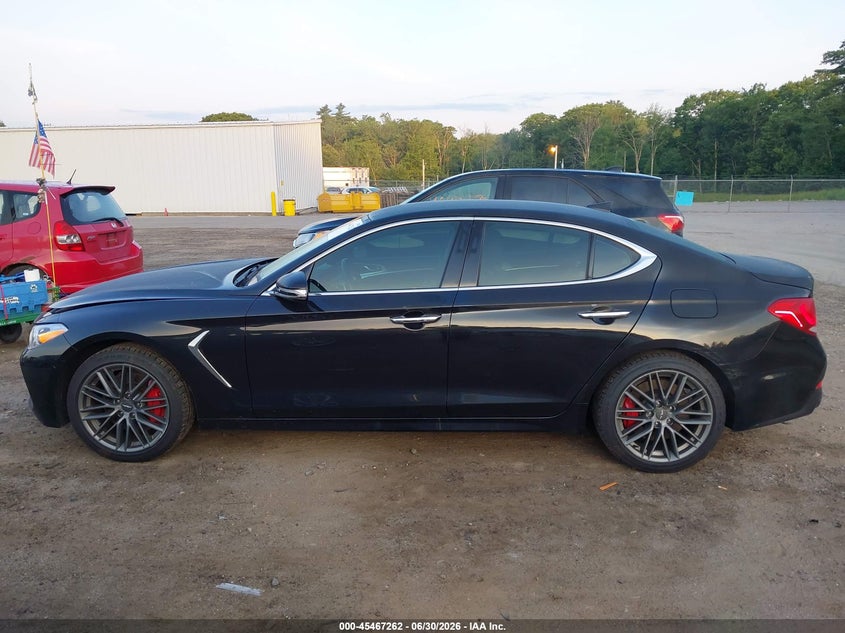 2019 Genesis G70 3.3T Advanced VIN: KMTG54LE7KU022976 Lot: 45467262