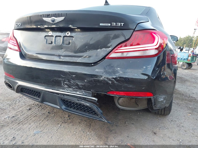 2019 Genesis G70 3.3T Advanced VIN: KMTG54LE7KU022976 Lot: 45467262