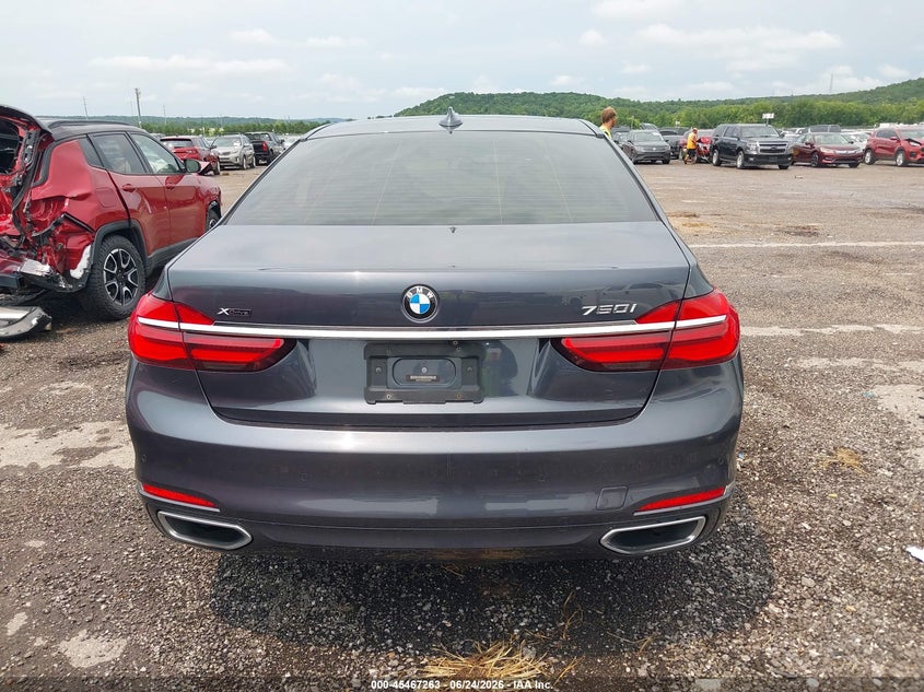 2016 BMW 750I xDrive VIN: WBA7F2C51GG420008 Lot: 45467263