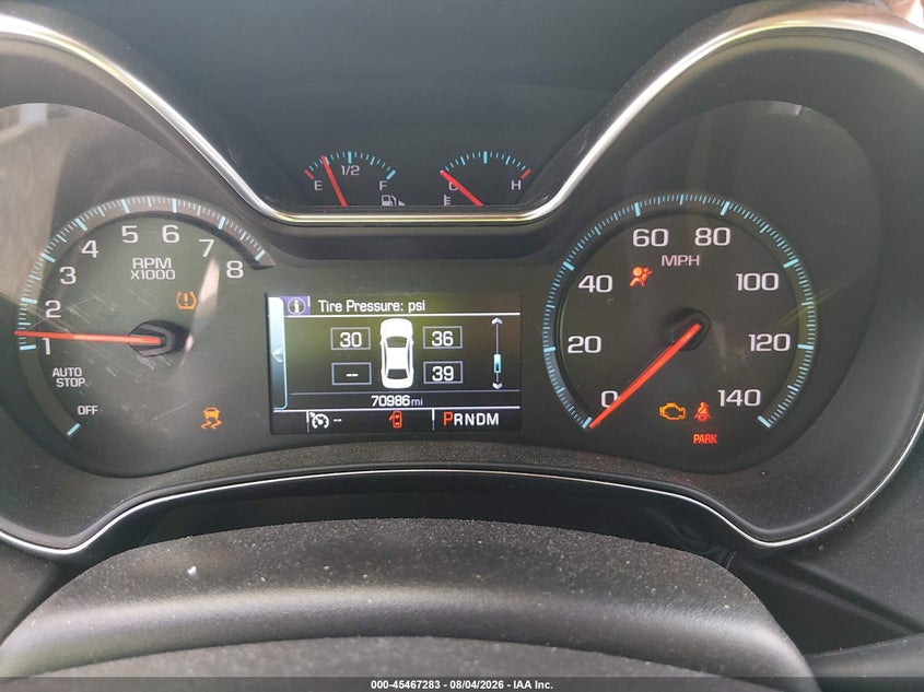 CHEVROLET IMPALA 2017 VIN 2G11Z5SA8H9147867