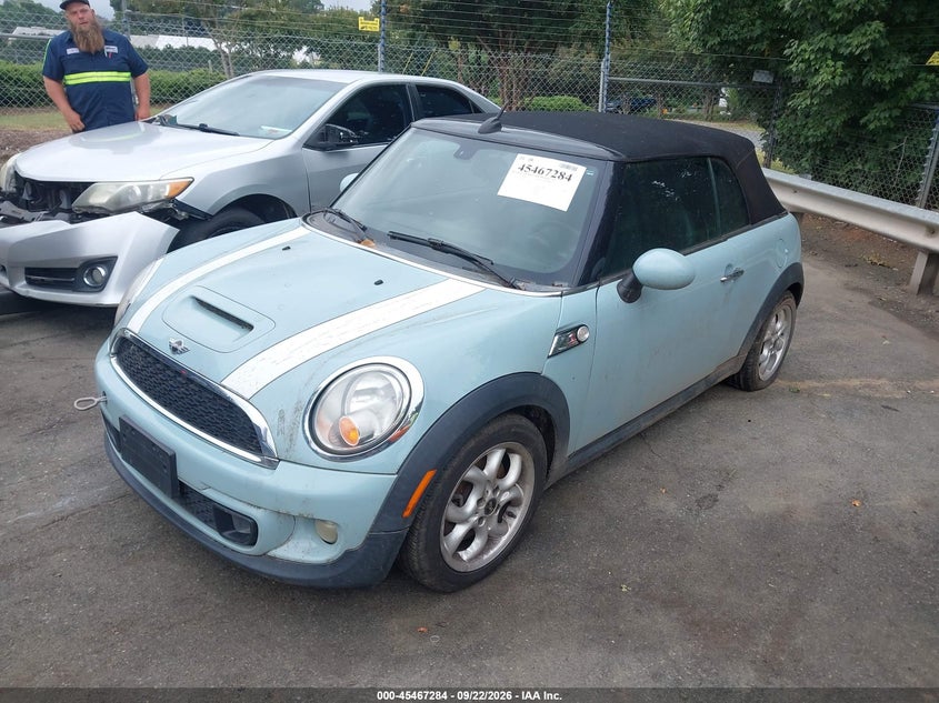 Vin: wmwzp3c5xdt297260, lot: 45965421, mini convertible cooper s 20132