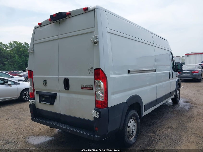 Vin: 3c6trvdg5le103635, lot: 45965427, ram promaster 2500 high roof 159 wb 20204