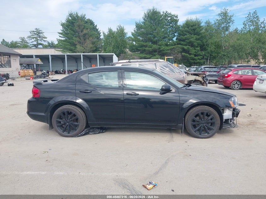 2014 Dodge Avenger Sxt VIN: 1C3CDZCG5EN138467 Lot: 45467316