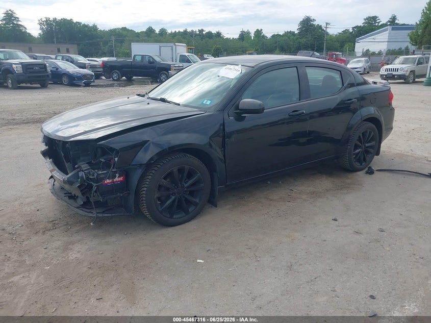 Vin: 1c3cdzcg5en138467, lot: 45965453, dodge avenger sxt 20142