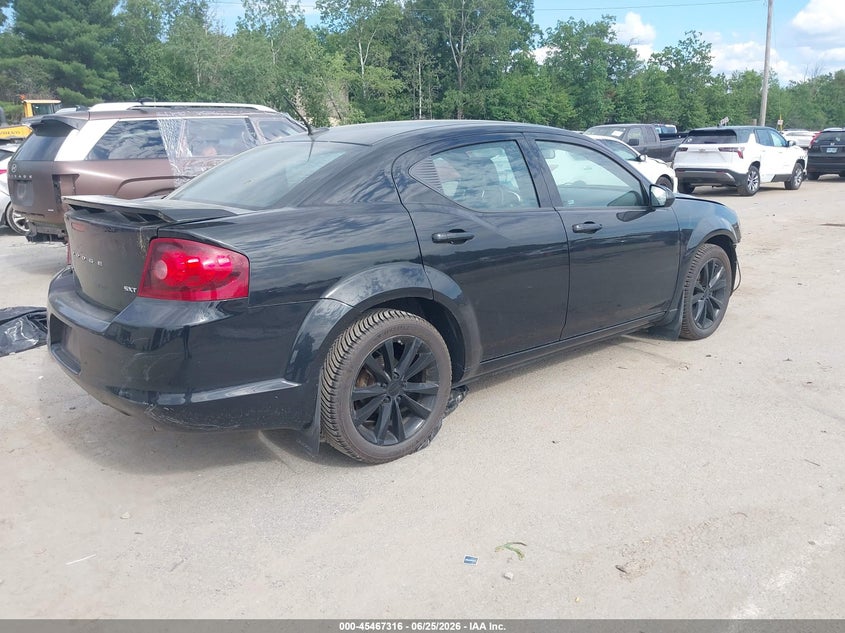 Vin: 1c3cdzcg5en138467, lot: 45965453, dodge avenger sxt 20144