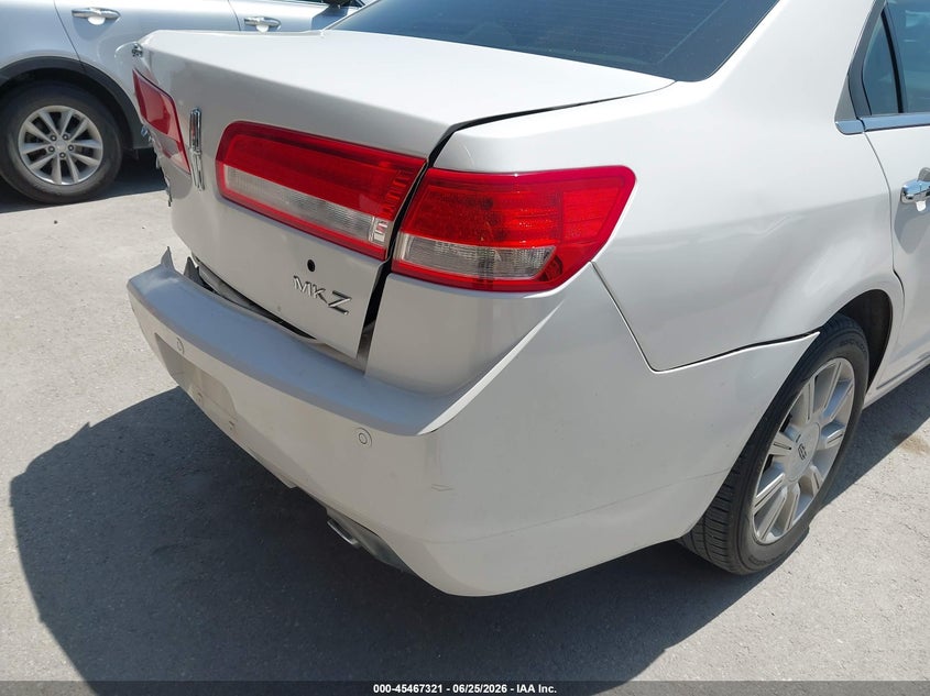 2012 LINCOLN MKZ SEDAN 3.5L V-6 DOHC, VVT, 263HP