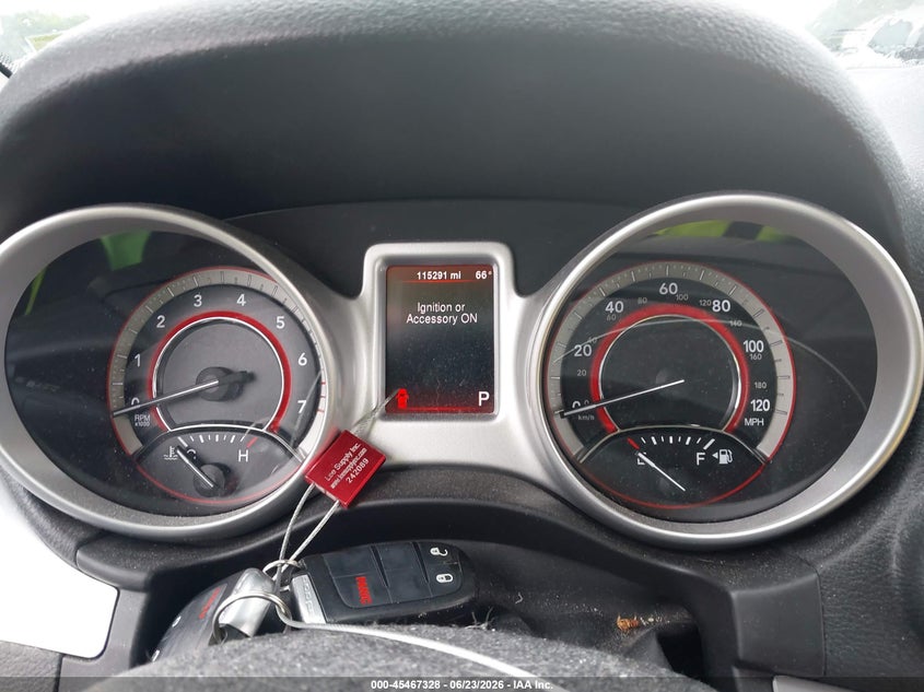 2013 DODGE JOURNEY SPORT UTILITY VEHICLE 2.4L I-4 DOHC, VVT, 173HP
