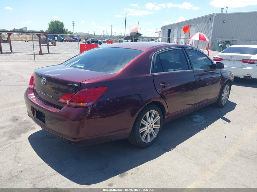 2007 TOYOTA AVALON auction photo 4