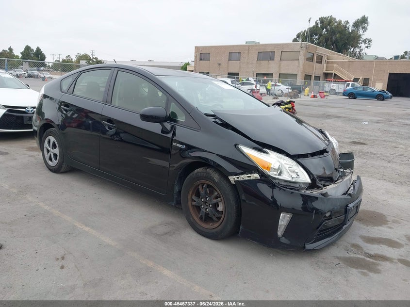 2012 TOYOTA PRIUS HATCHBACK 1.8L I-4 DOHC, VVT, 98HP