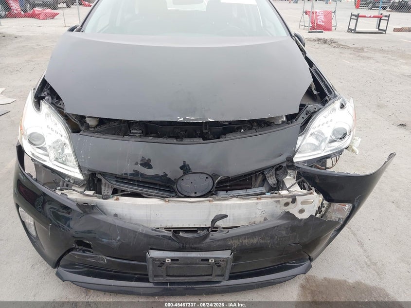 2012 TOYOTA PRIUS HATCHBACK 1.8L I-4 DOHC, VVT, 98HP