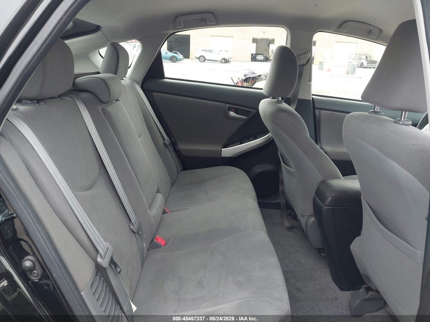 2012 TOYOTA PRIUS HATCHBACK 1.8L I-4 DOHC, VVT, 98HP