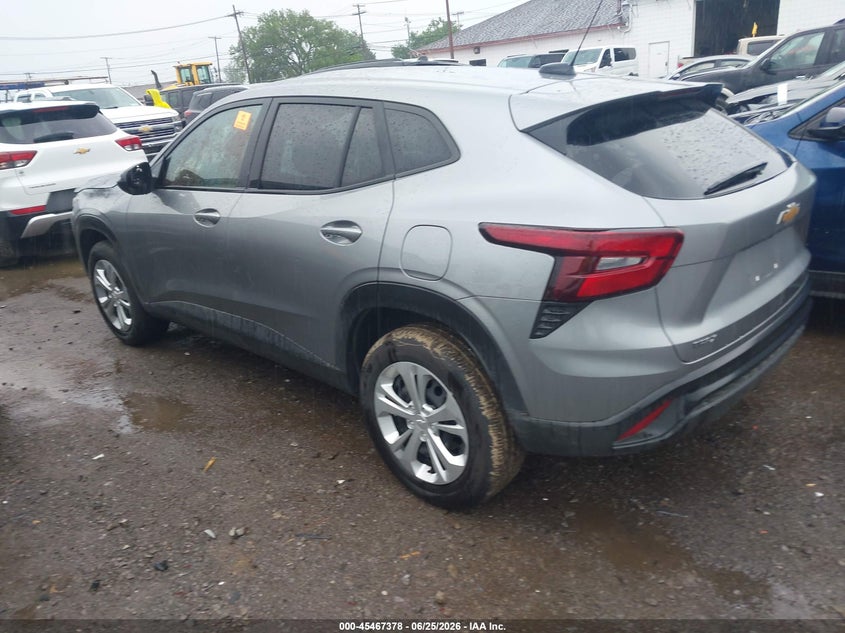 2025 CHEVROLET TRAX SPORT UTILITY VEHICLE 1.2L I-3 DI, DOHC, VVT, TURBO, 137HP