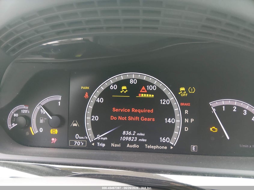 2013 Mercedes-Benz S 550 4Matic VIN: WDDNG9EB2DA535711 Lot: 45467397