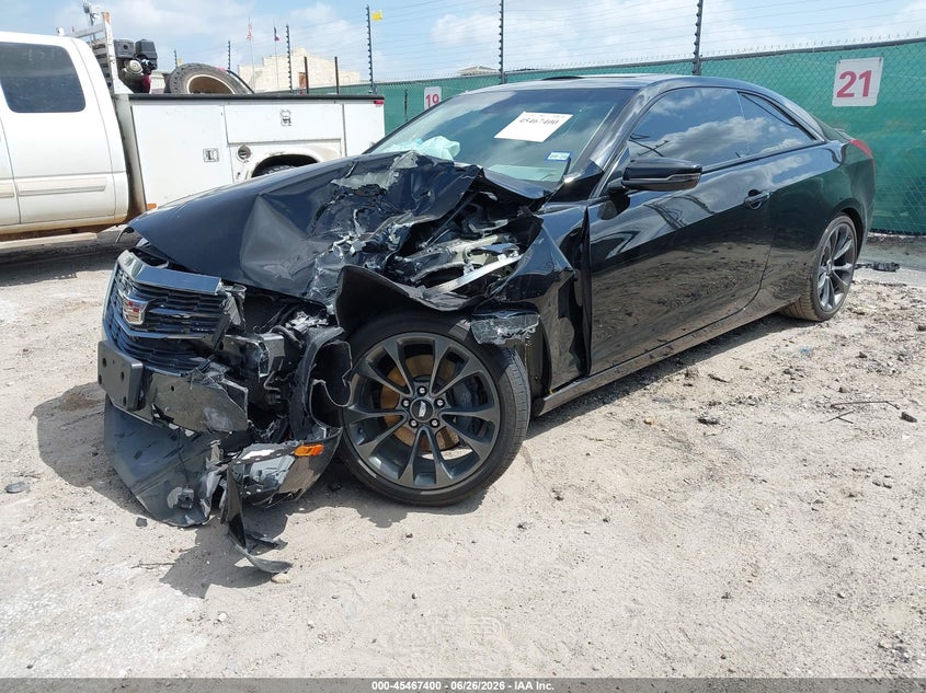 Vin: 1g6ac1rs7h0102299, lot: 45965537, cadillac ats premium performance 20172