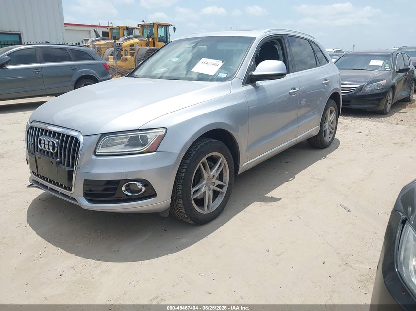 Vin: wa1l2afp8ga093849, lot: 45965541, audi q5 2.0t premium 20162
