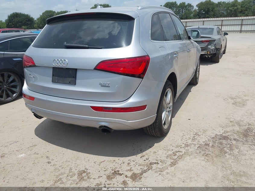 Vin: wa1l2afp8ga093849, lot: 45965541, audi q5 2.0t premium 20164