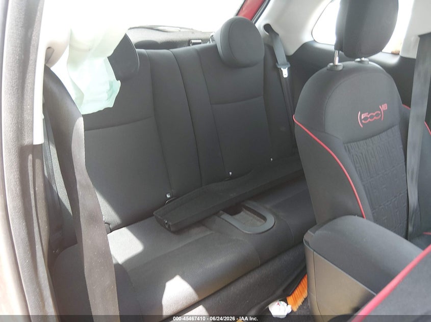 2024 Fiat 500E Inspi(Red) Fwd VIN: ZFAFFAA4XRX205739 Lot: 45467410