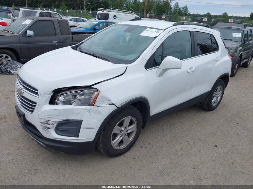2016 CHEVROLET TRAX SPORT UTILITY VEHICLE 1.4L I-4 DOHC, VVT, TURBO, 138HP