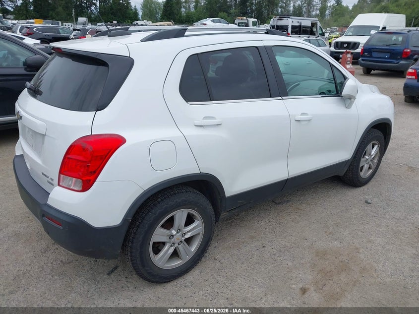2016 CHEVROLET TRAX SPORT UTILITY VEHICLE 1.4L I-4 DOHC, VVT, TURBO, 138HP