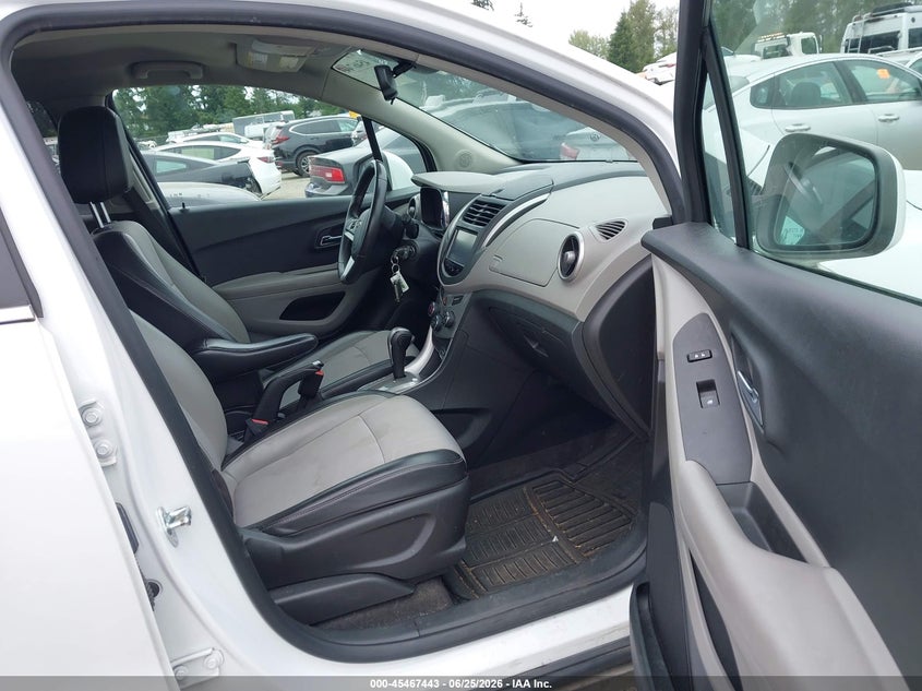 2016 CHEVROLET TRAX SPORT UTILITY VEHICLE 1.4L I-4 DOHC, VVT, TURBO, 138HP