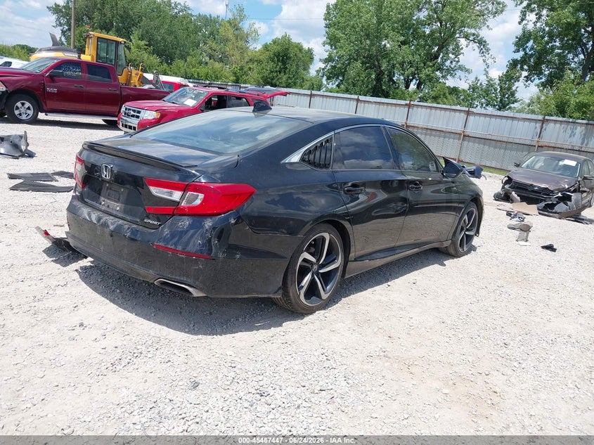 2018 HONDA ACCORD auction photo 4