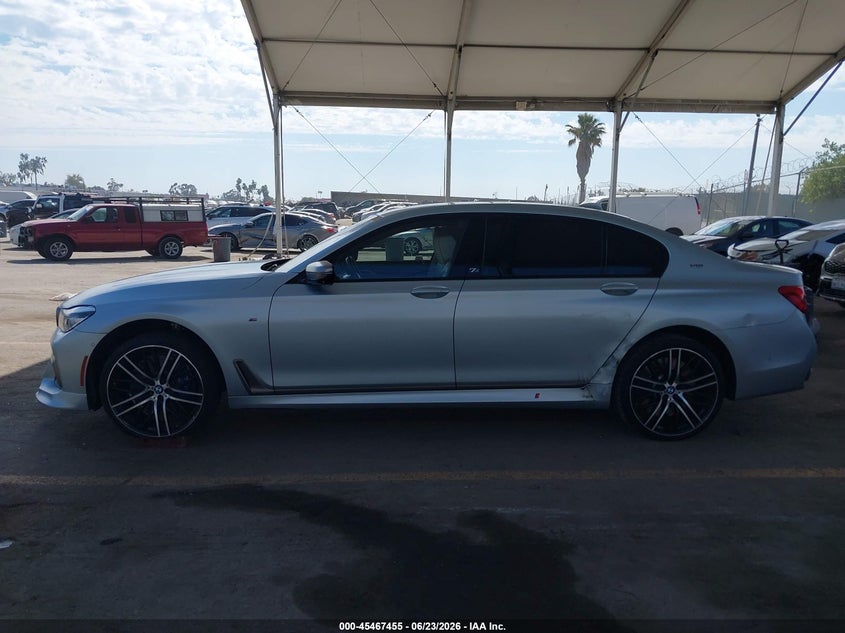 2018 BMW M760I xDrive VIN: WBA7H6C52JG614930 Lot: 45467455