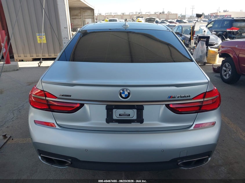 2018 BMW M760I xDrive VIN: WBA7H6C52JG614930 Lot: 45467455