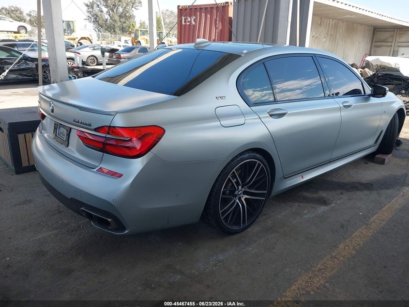 Vin: wba7h6c52jg614930, lot: 45965592, bmw m760i xdrive 20184