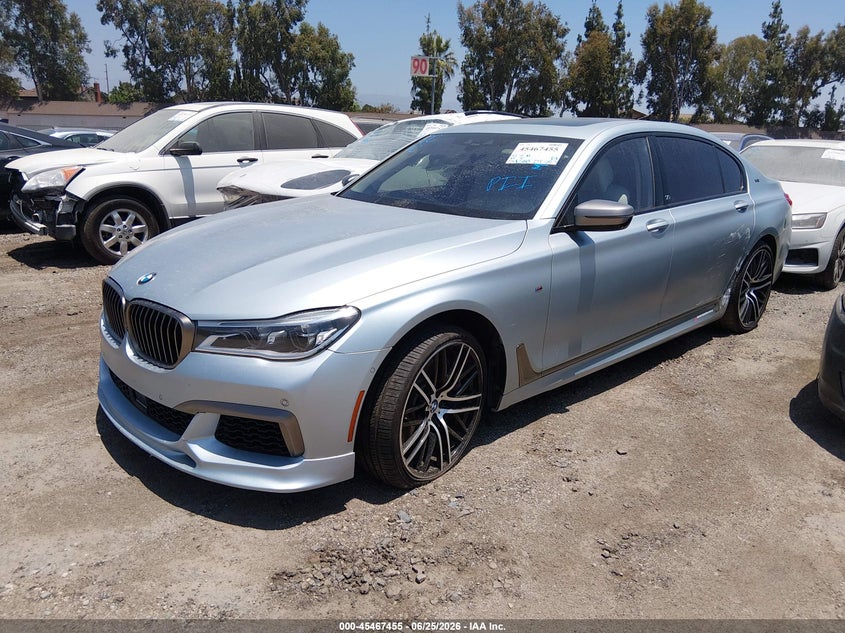 Vin: wba7h6c52jg614930, lot: 45965592, bmw m760i xdrive 20182