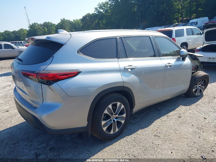 Vin: 5tdkdrah4ps524717, lot: 45965629, toyota highlander xle 20234