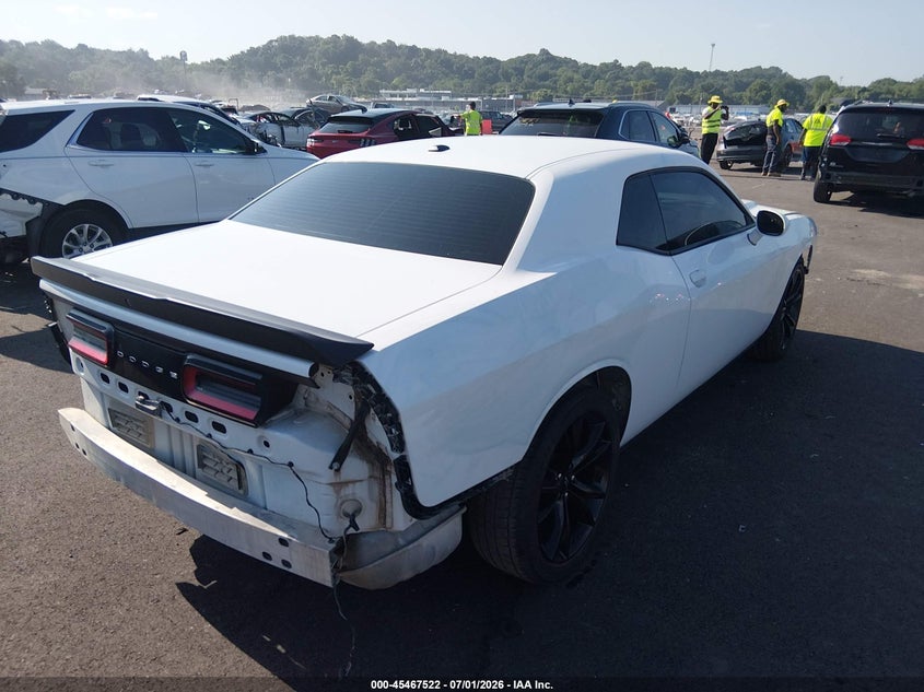 Vin: 2c3cdzagxjh251580, lot: 45965659, dodge challenger sxt 20184