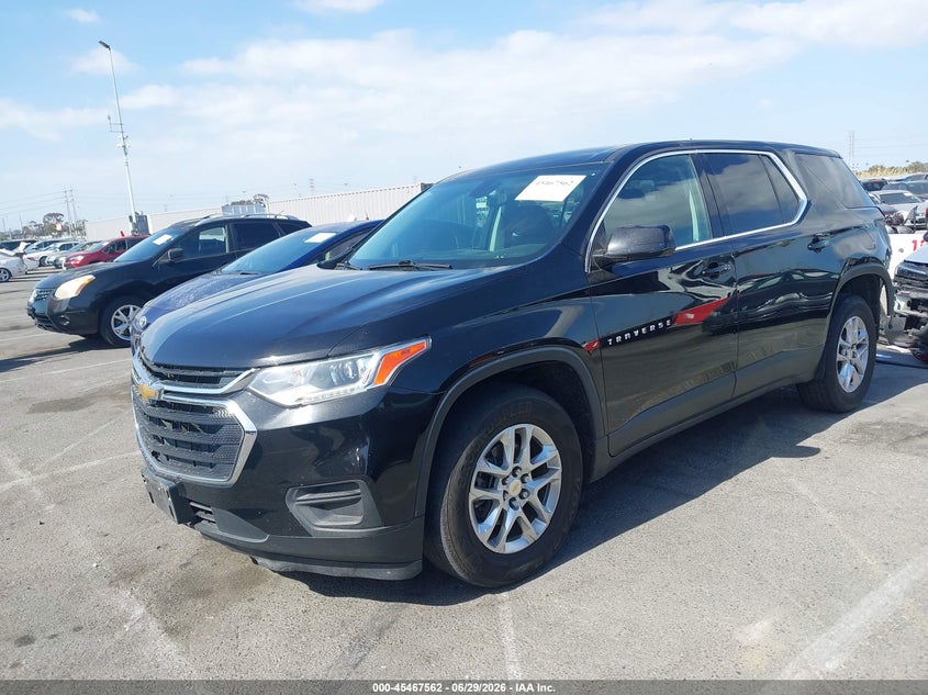 2020 Chevrolet Traverse Fwd Ls 1GNERFKW8LJ303047 photo 1