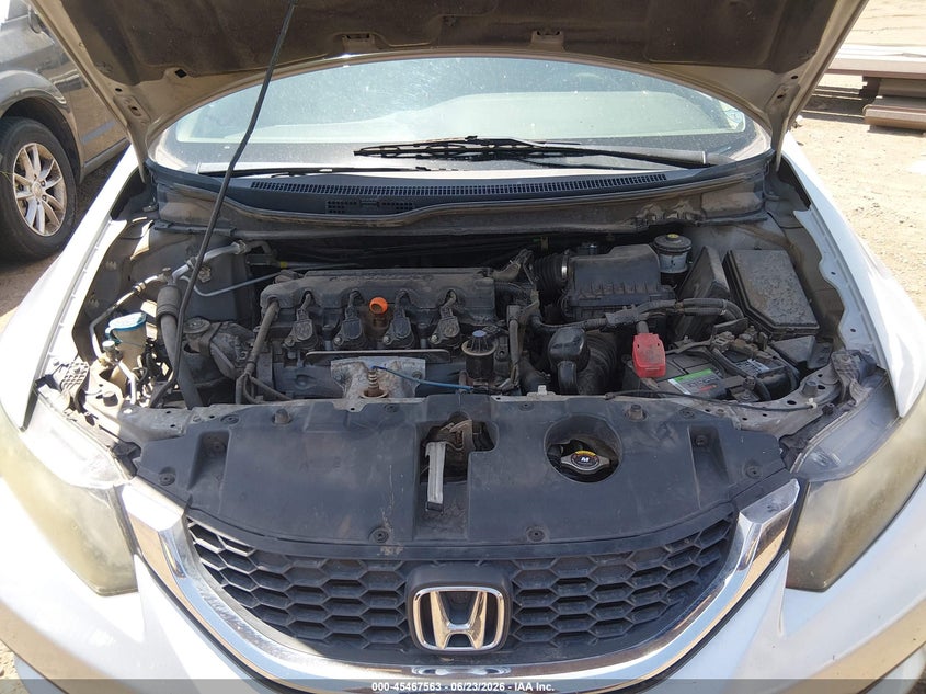 2015 HONDA CIVIC SEDAN 1.8L I-4 VVT, 143HP