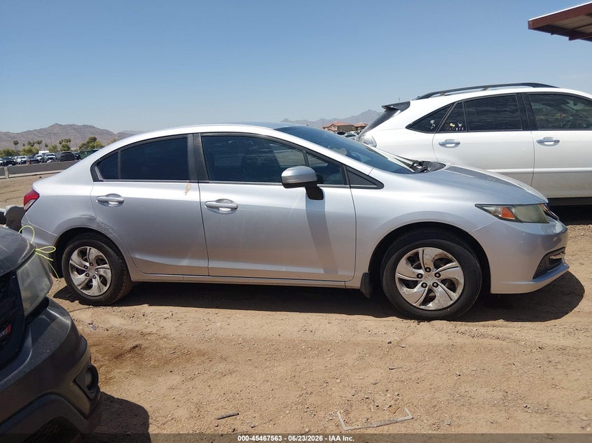 2015 HONDA CIVIC SEDAN 1.8L I-4 VVT, 143HP