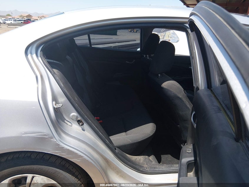 2015 HONDA CIVIC SEDAN 1.8L I-4 VVT, 143HP