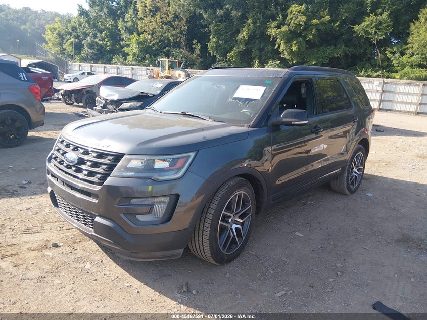 2017 FORD EXPLORER auction photo 2
