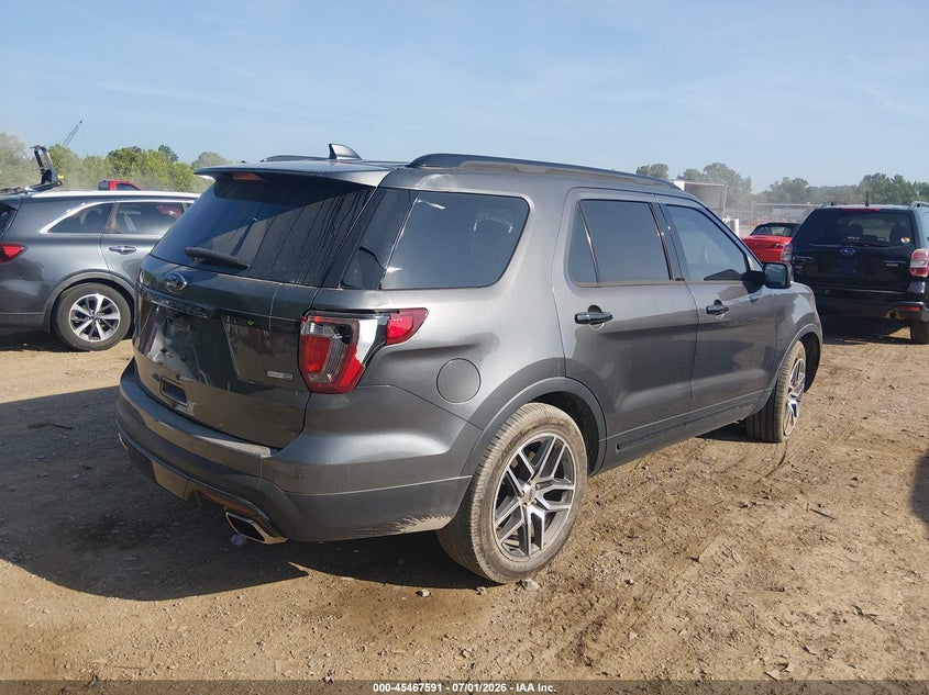 2017 FORD EXPLORER auction photo 4