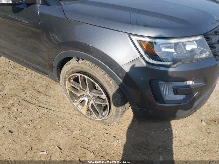 2017 FORD EXPLORER auction photo 6