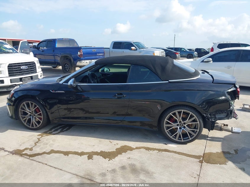 2023 Audi S5 Cabriolet Premium Plus Tfsi Quattro Tiptronic VIN: WAUW4GF5XPN008000 Lot: 45467596