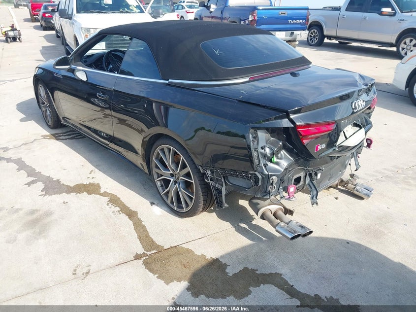Vin: wauw4gf5xpn008000, lot: 45965733, audi s5 cabriolet premium plus tfsi quattro tiptronic 20233