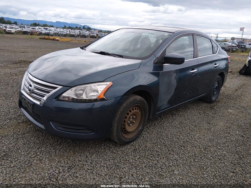 2014 Nissan Sentra, Звичайний знос, IAAI, VIN 3N1AB7AP7EY288103 — фото 2