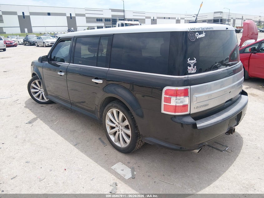 Vin: 2fmhk6dt8dbd00549, lot: 45965748, ford flex limited 20133