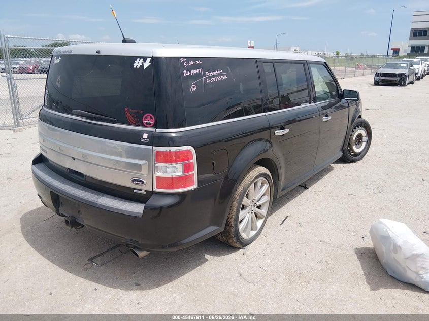 Vin: 2fmhk6dt8dbd00549, lot: 45965748, ford flex limited 20134