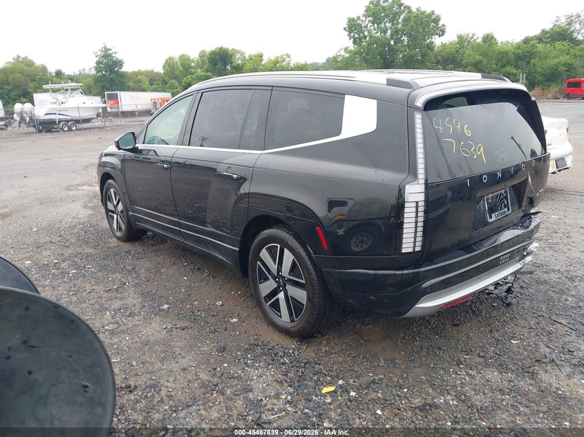 Vin: 7yamufs38ty009043, lot: 45965776, hyundai ioniq 9 sel 20263