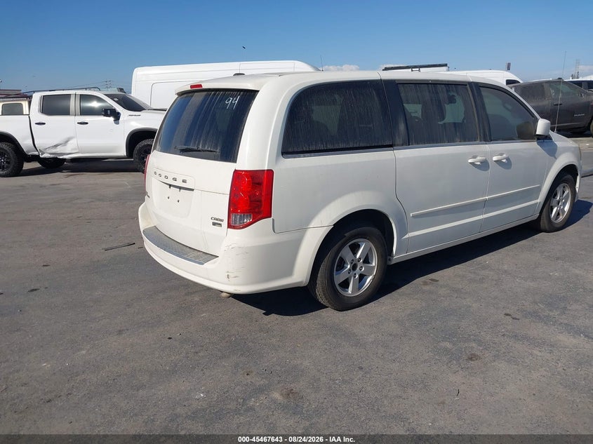 Vin: 2c4rdgdg7cr111067, lot: 45965780, dodge grand caravan crew 20124